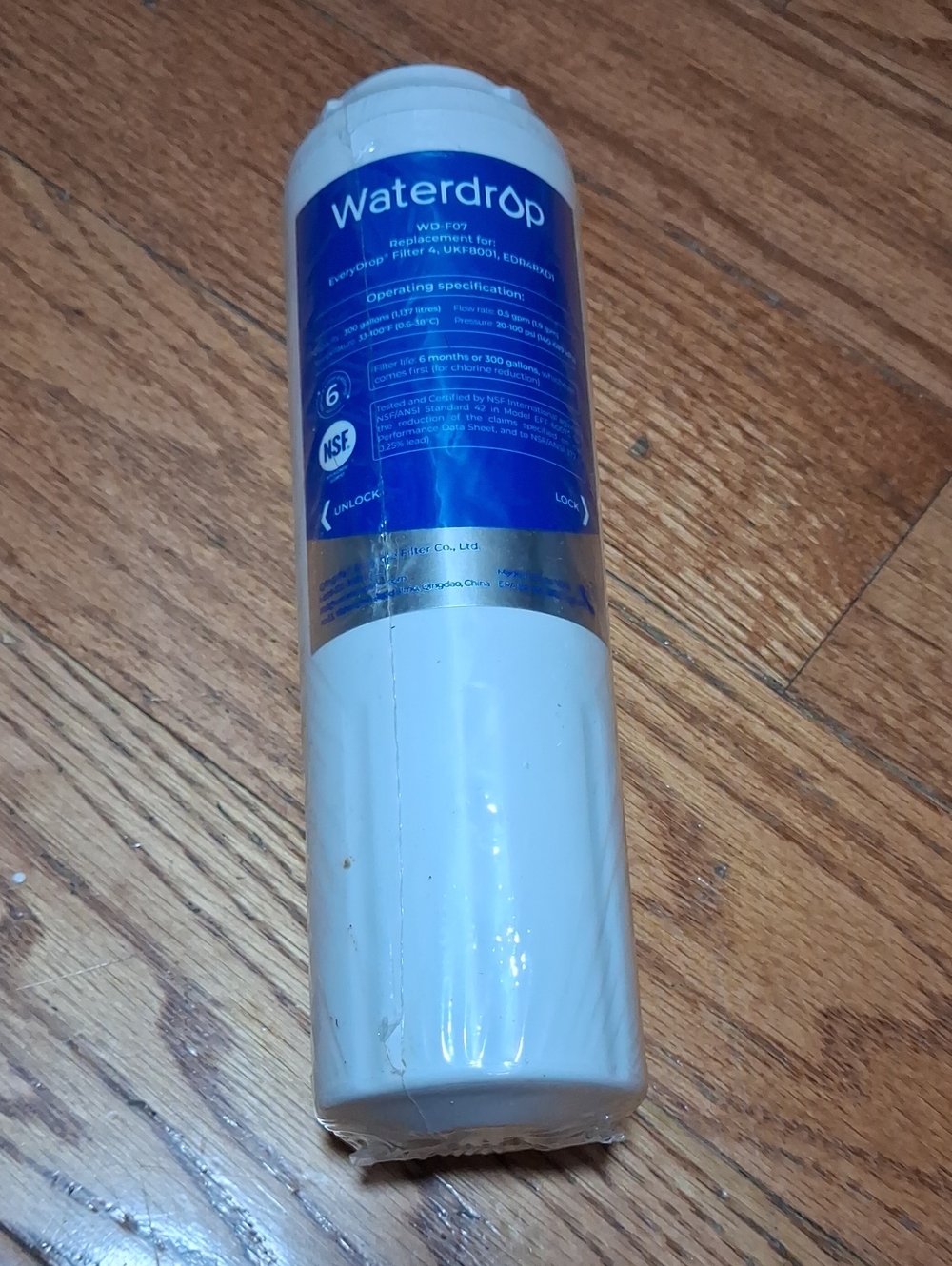 Waterdrop Replacement Water Filter Cartridge - White